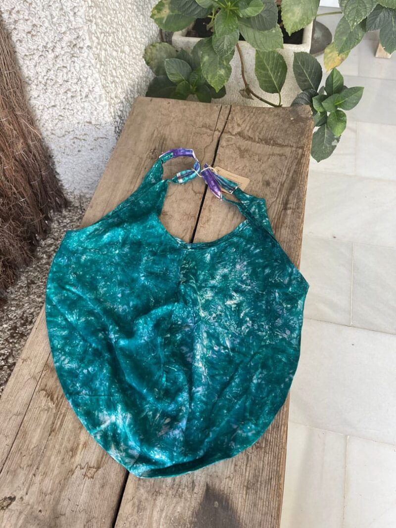 Bolsa Hatillo Lino Verde - Imagen 3
