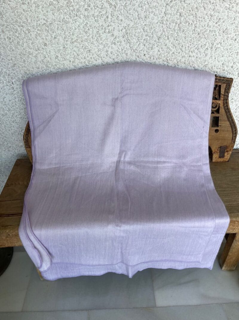 Manta Alpaca lila - Imagen 2