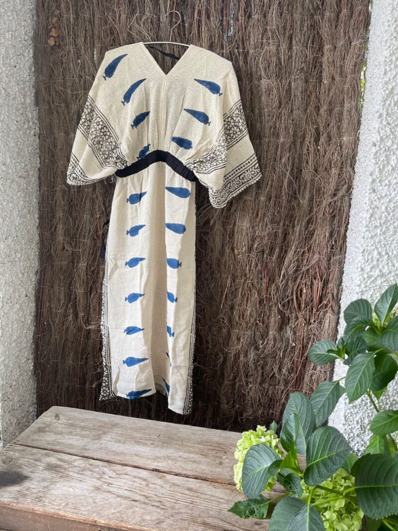 Vestido Net Malay Blue - Imagen 3