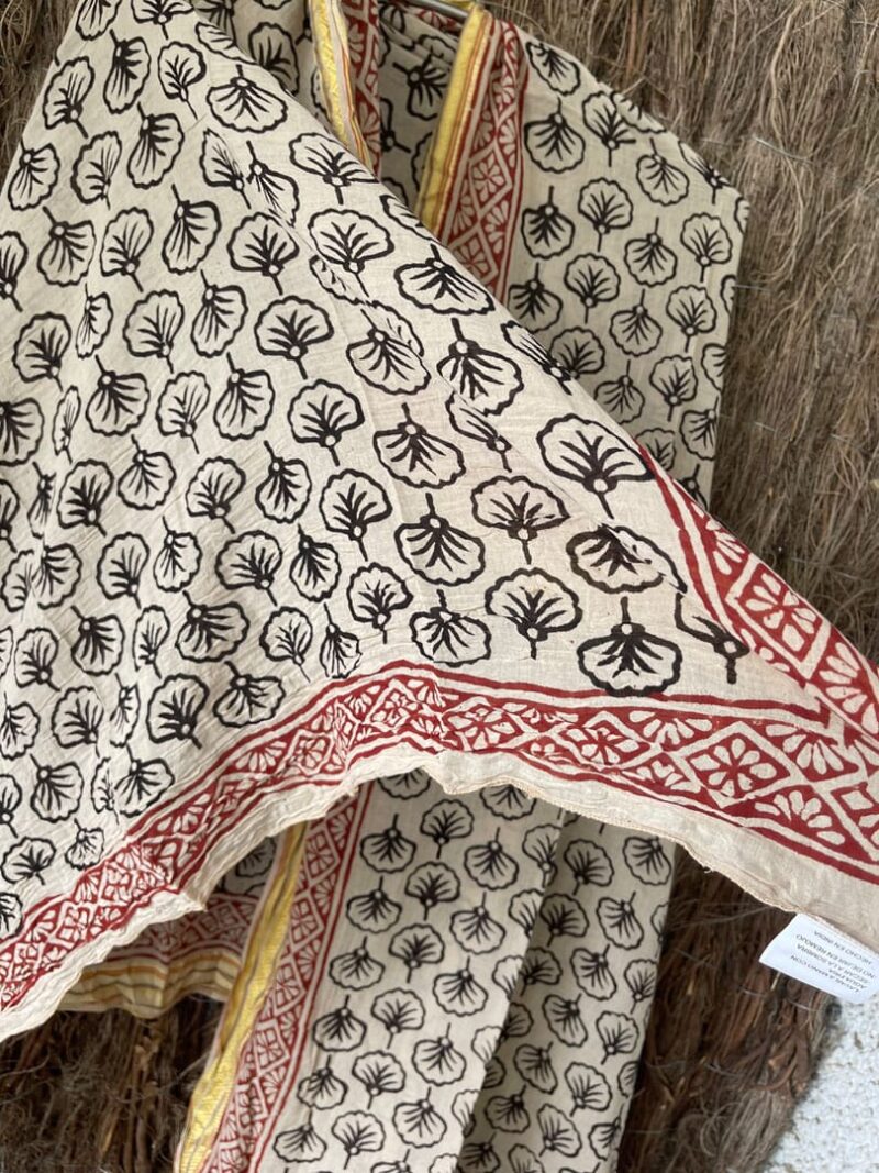 Kaftan Pareo Block Print Sophia - Imagen 5
