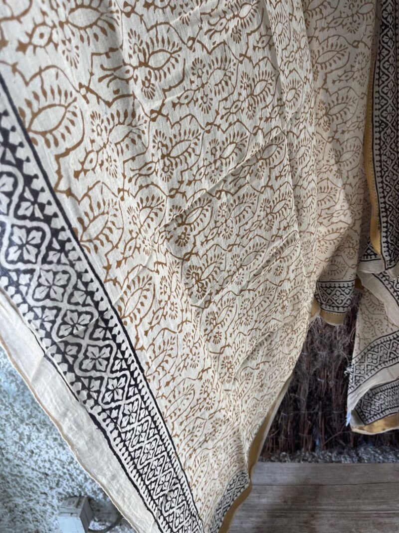 Kaftan Pareo Block Print Sonia - Imagen 10