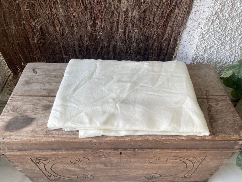 Manta Alpaca Beige - Imagen 3
