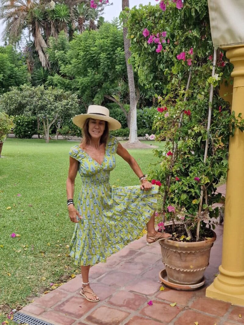 Vestido Hombrera corto Saly