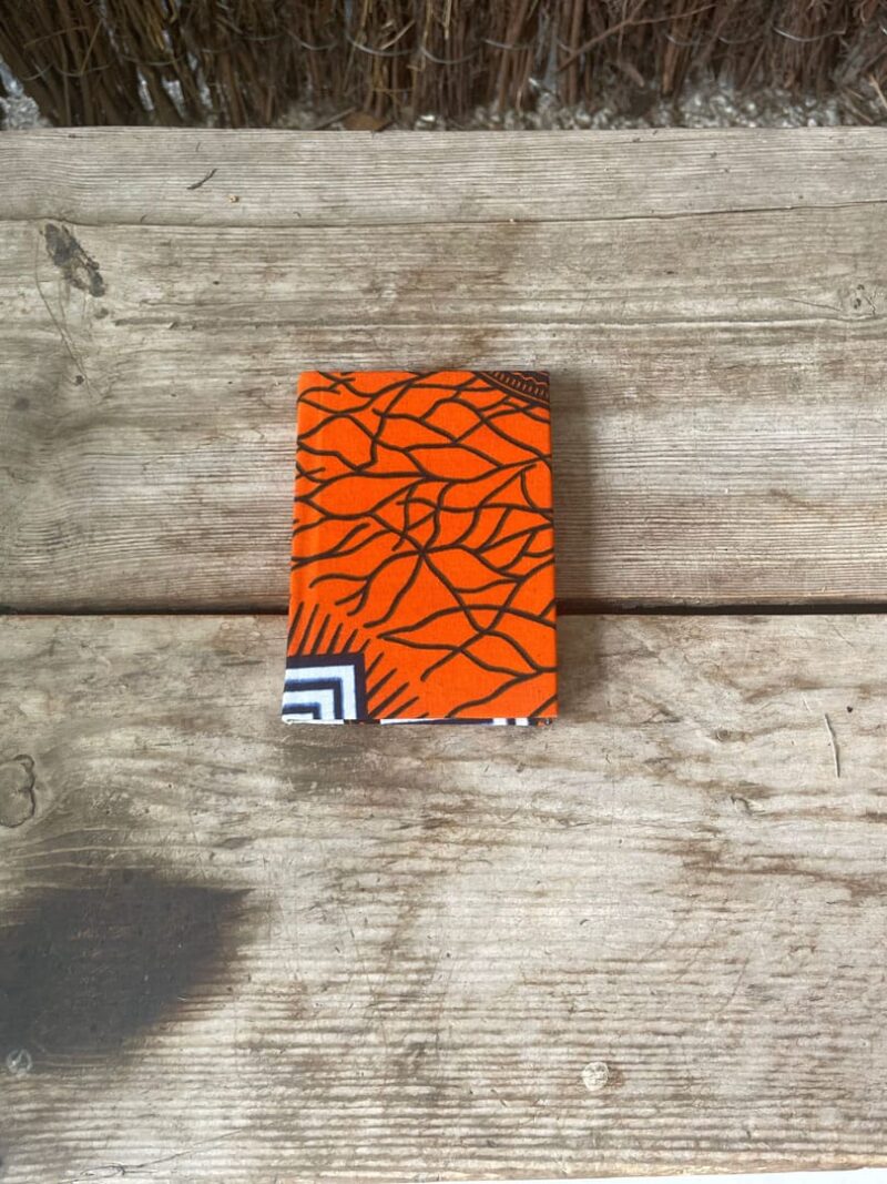Cuaderno de tela pequeño Orange