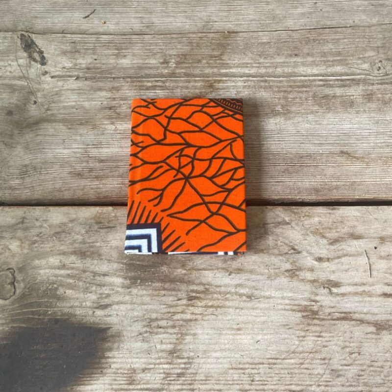 Cuaderno de tela pequeño Orange