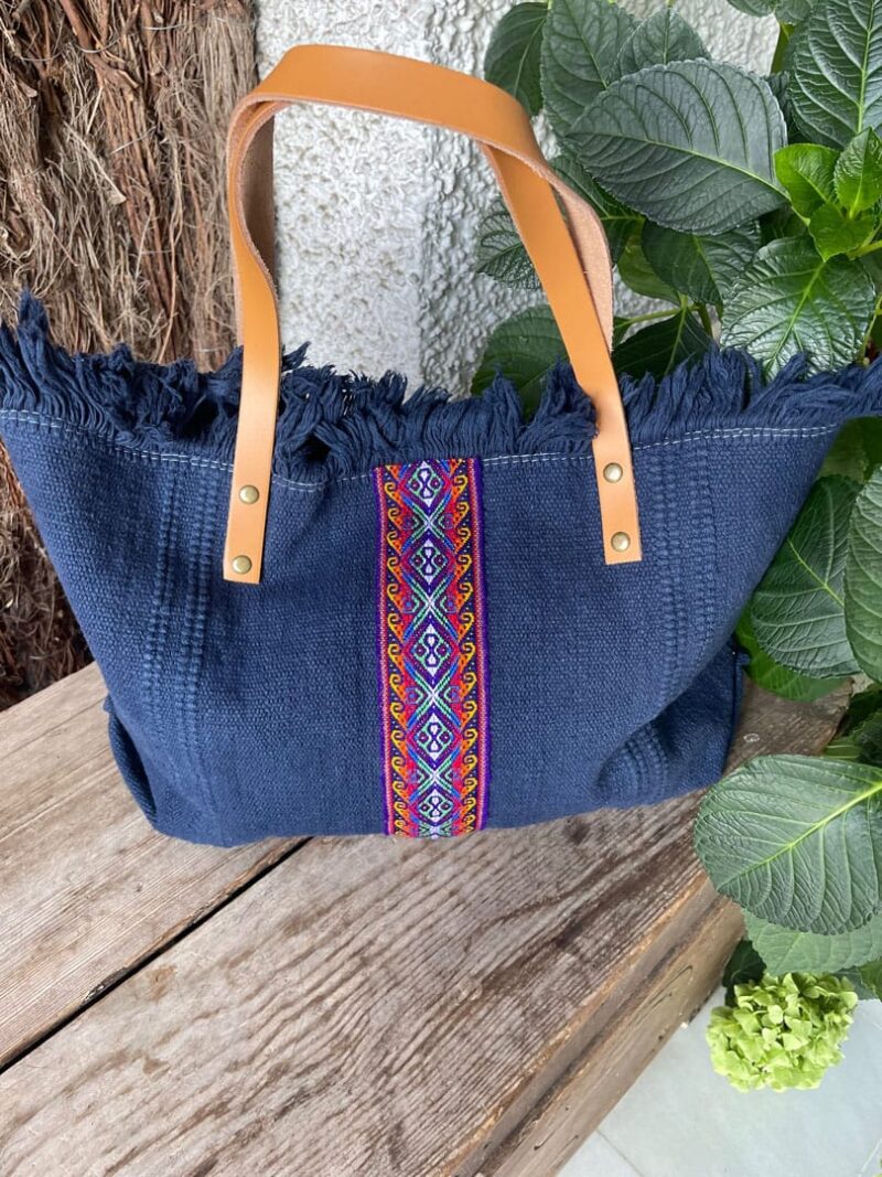 Bolso Lona Lula Navy - Imagen 2