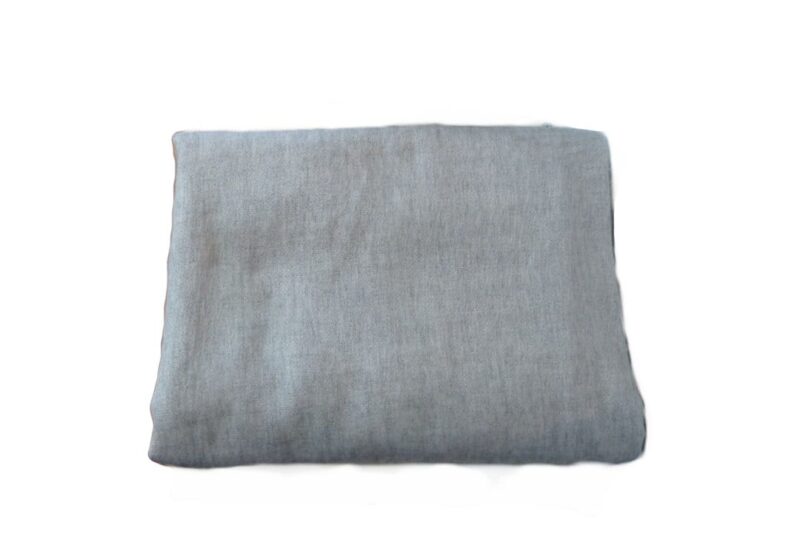 Manta Alpaca Gris Claro - Imagen 2