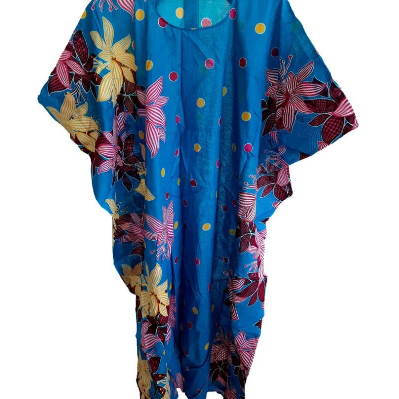 Kaftan Largo Azul Isha