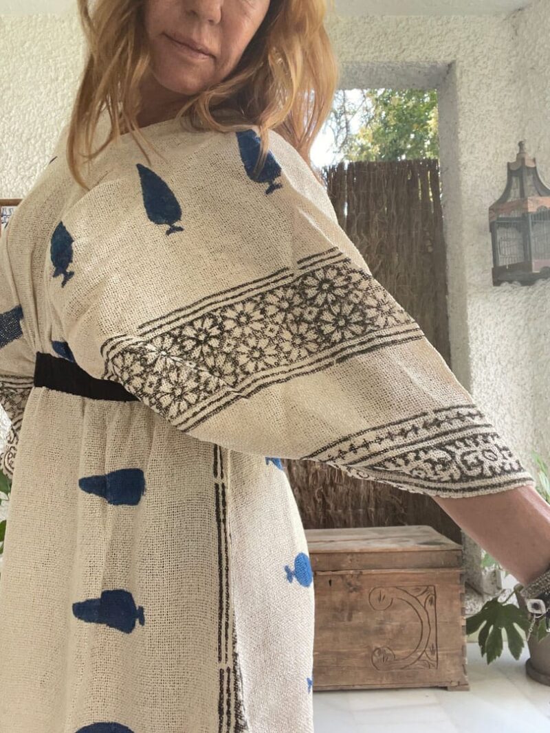 Vestido Net Malay Blue - Imagen 6