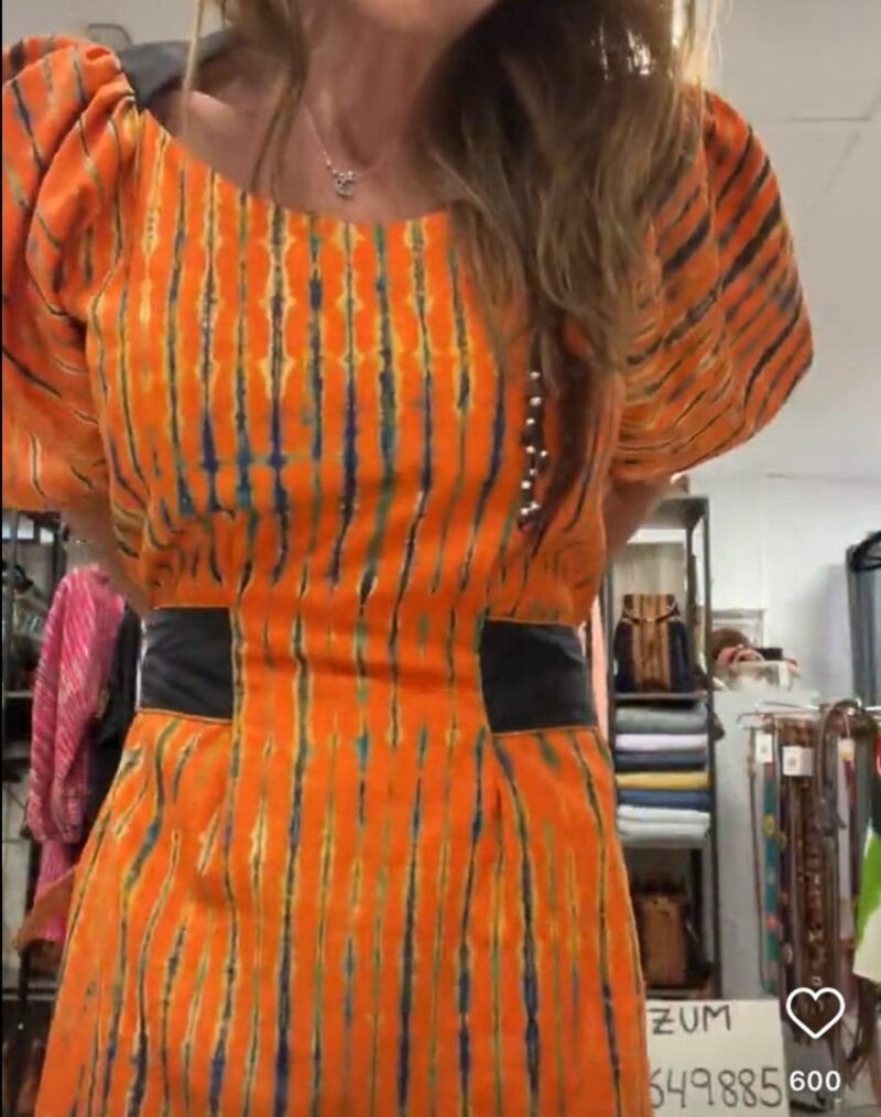 Vestido Naranja - Imagen 2