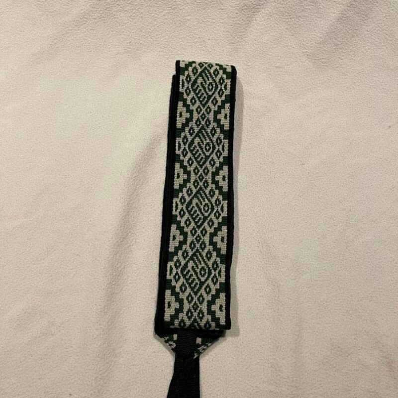 Faja Quechua verde y negra