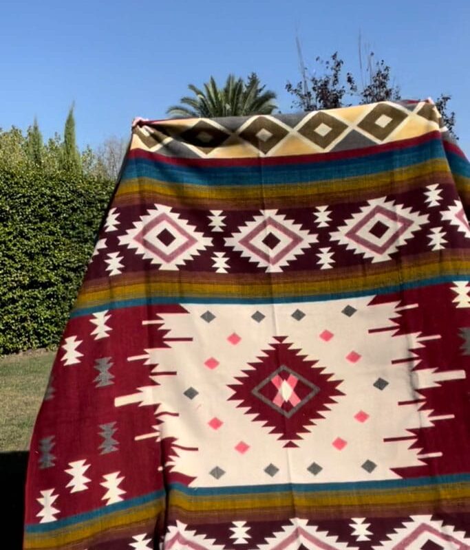 Manta Alpaca Reversible Remigia