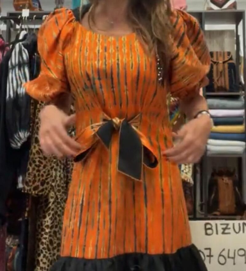 Vestido Naranja - Imagen 3