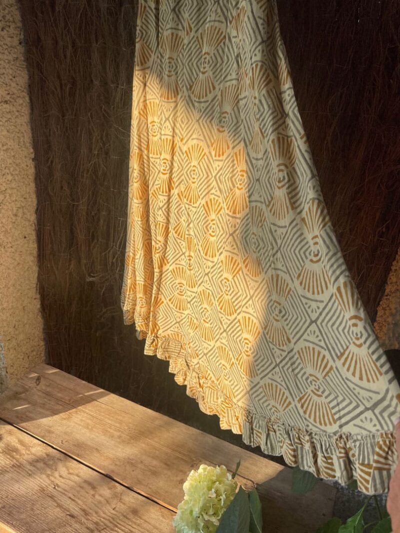 Vestido Etnico Dolores Gold