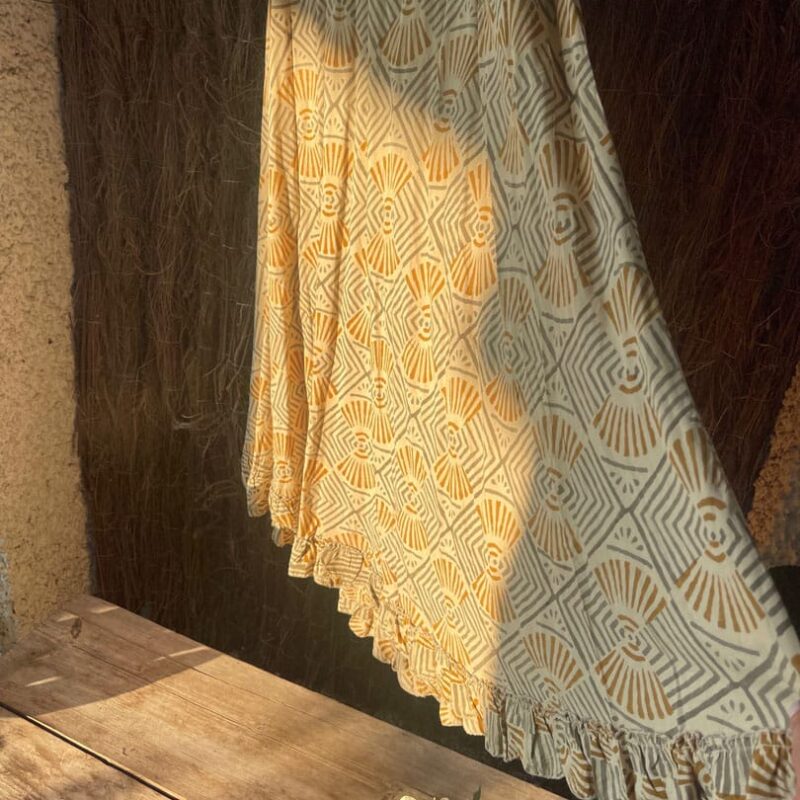 Vestido Etnico Dolores Gold