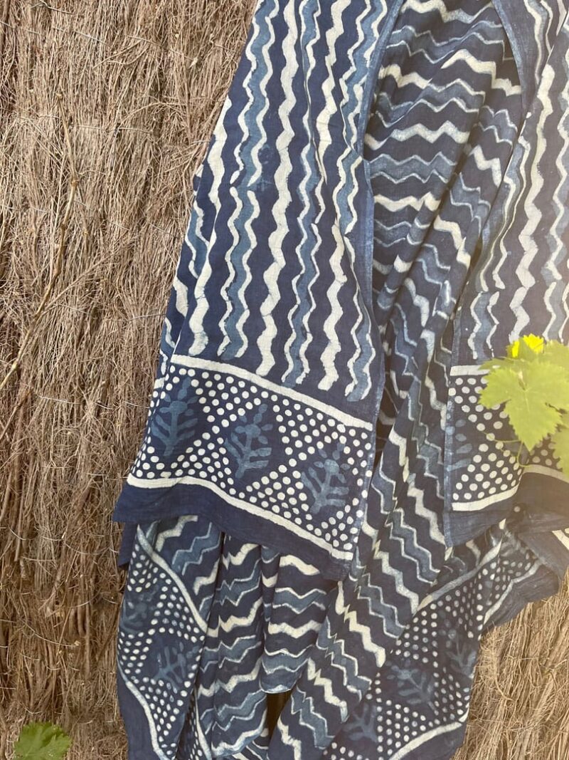 Kaftan Pareo Blue Sea Keka - Imagen 4