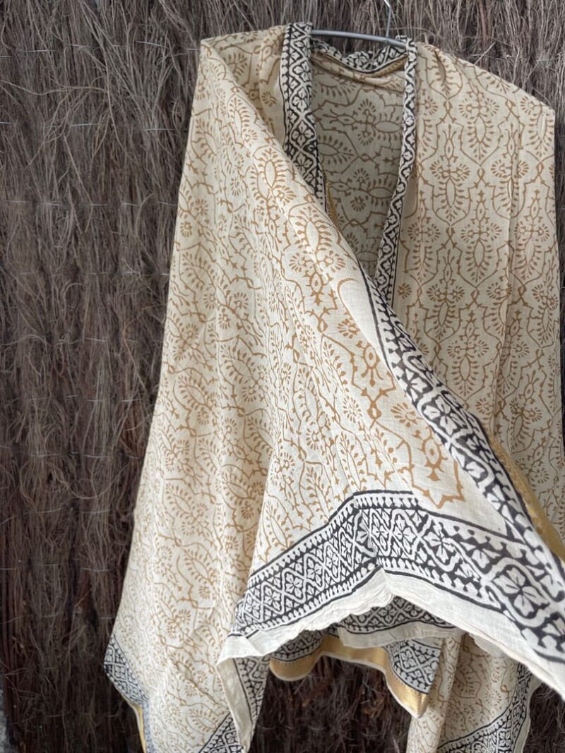 Kaftan Pareo Block Print Sonia - Imagen 13