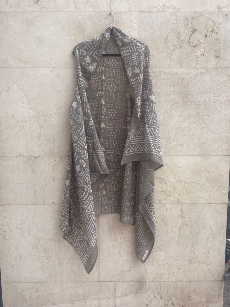 Kaftan Pareo Light Sand Bianca - Imagen 3