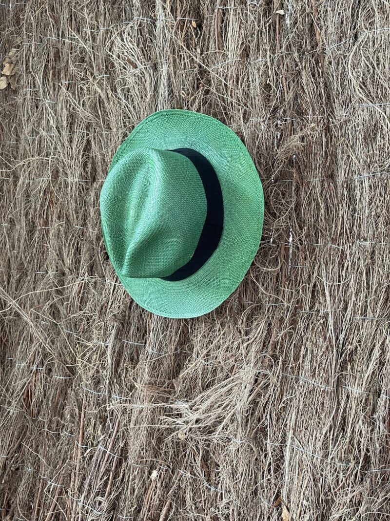 Sombrero Green cinta negra - Imagen 2
