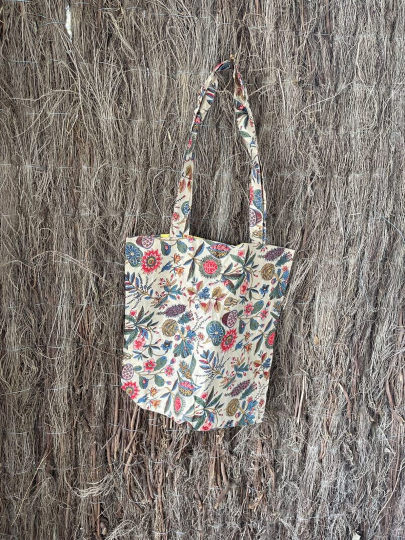 Bolsa Eighties algodón reversible
