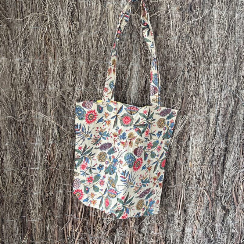 Bolsa Eighties algodón reversible