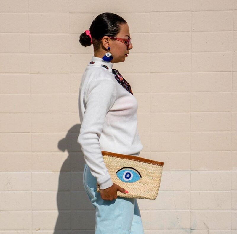 Clutch Mimbre Eye - Imagen 2
