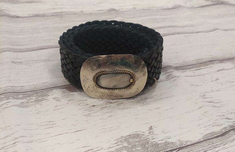 Cinturón Cuero Ancho
