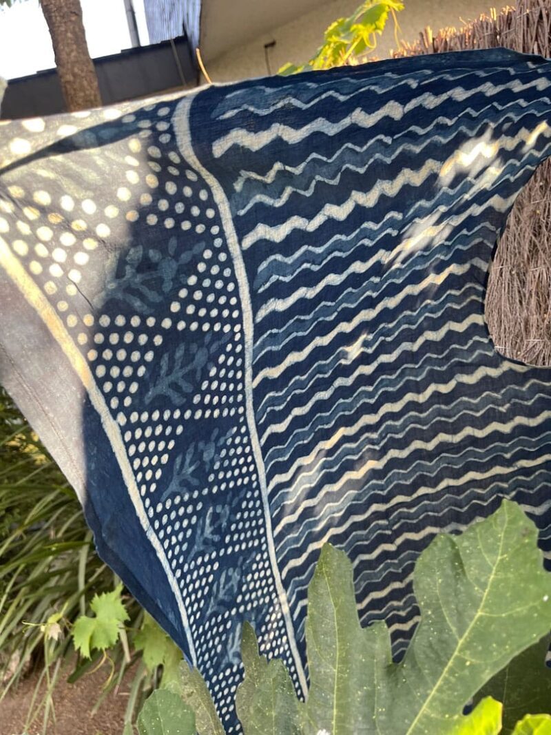 Kaftan Pareo Blue Sea Keka - Imagen 3