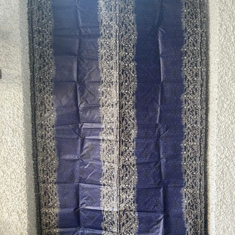Mantel Azul Cenefa