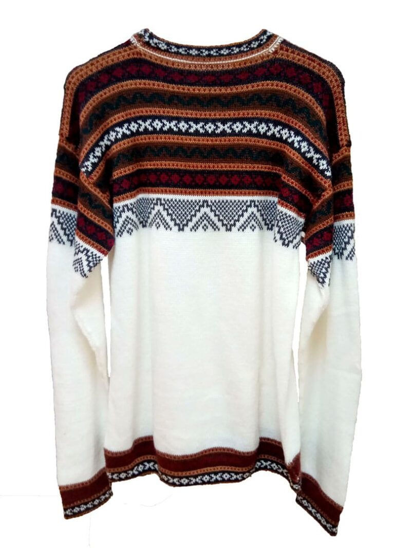 Jersey Blanco con Cenefas - Imagen 2