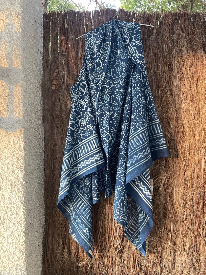 Kaftan Pareo Blue Sea Katia - Imagen 2