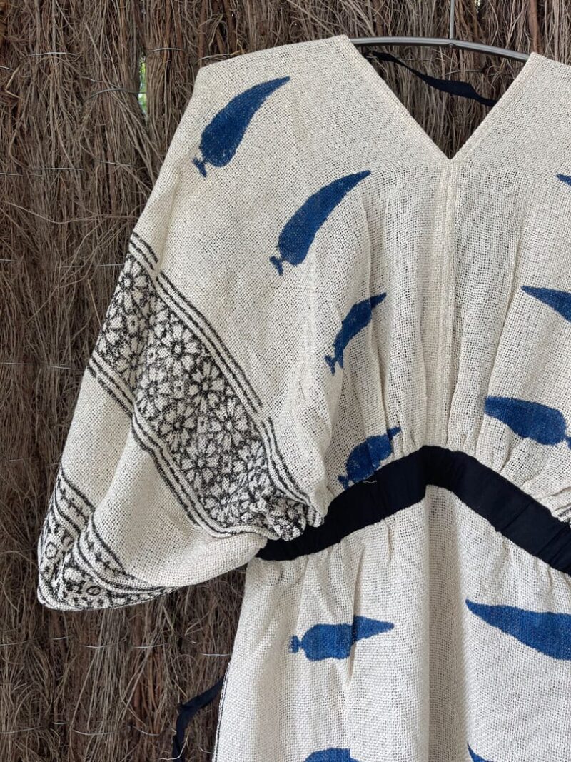 Vestido Net Malay Blue - Imagen 4