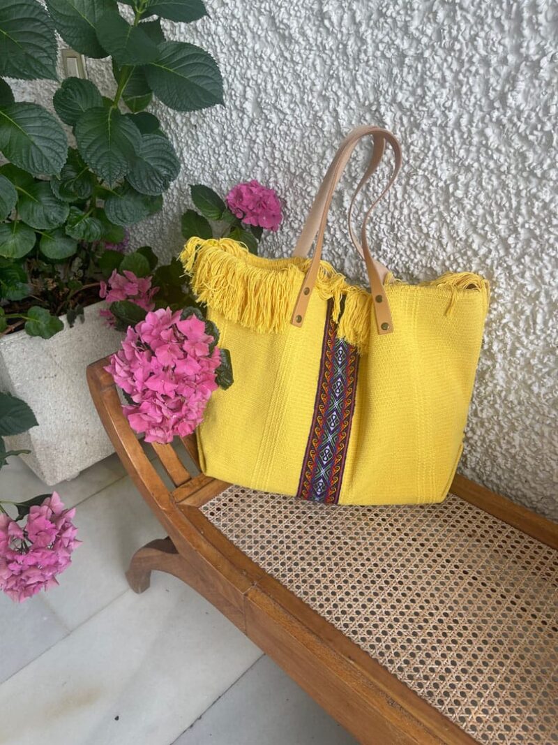 Bolso Lona Lula Amarillo