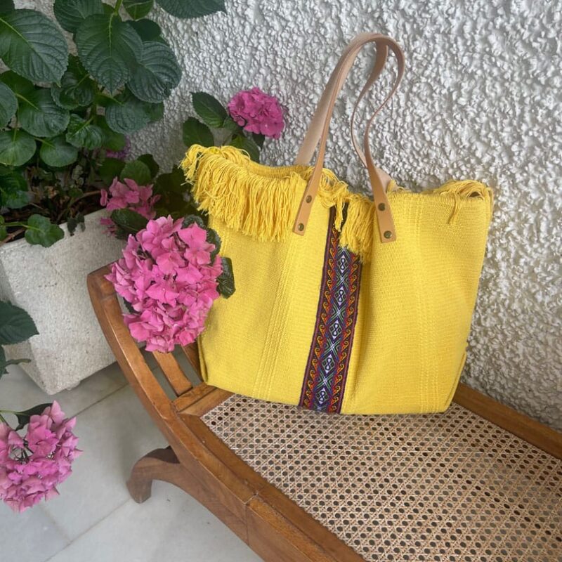 Bolso Lona Lula Amarillo