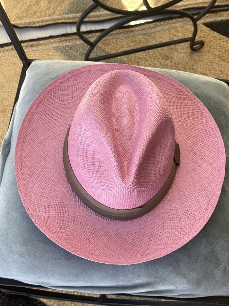 Sombrero Pink cinta marrón - Imagen 5