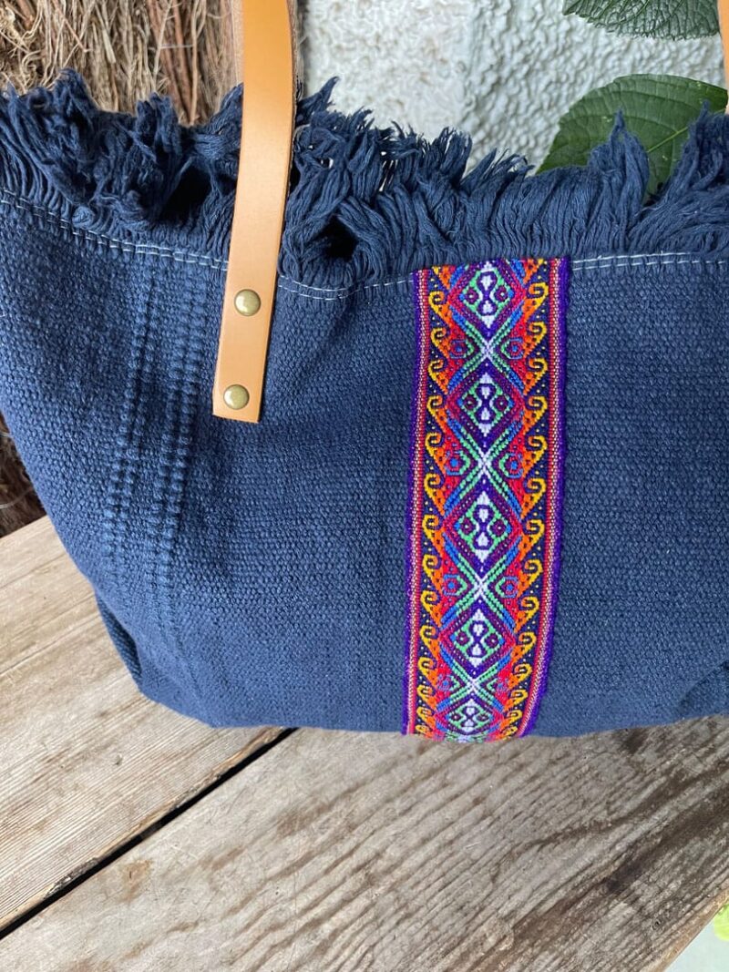 Bolso Lona Lula Navy - Imagen 3