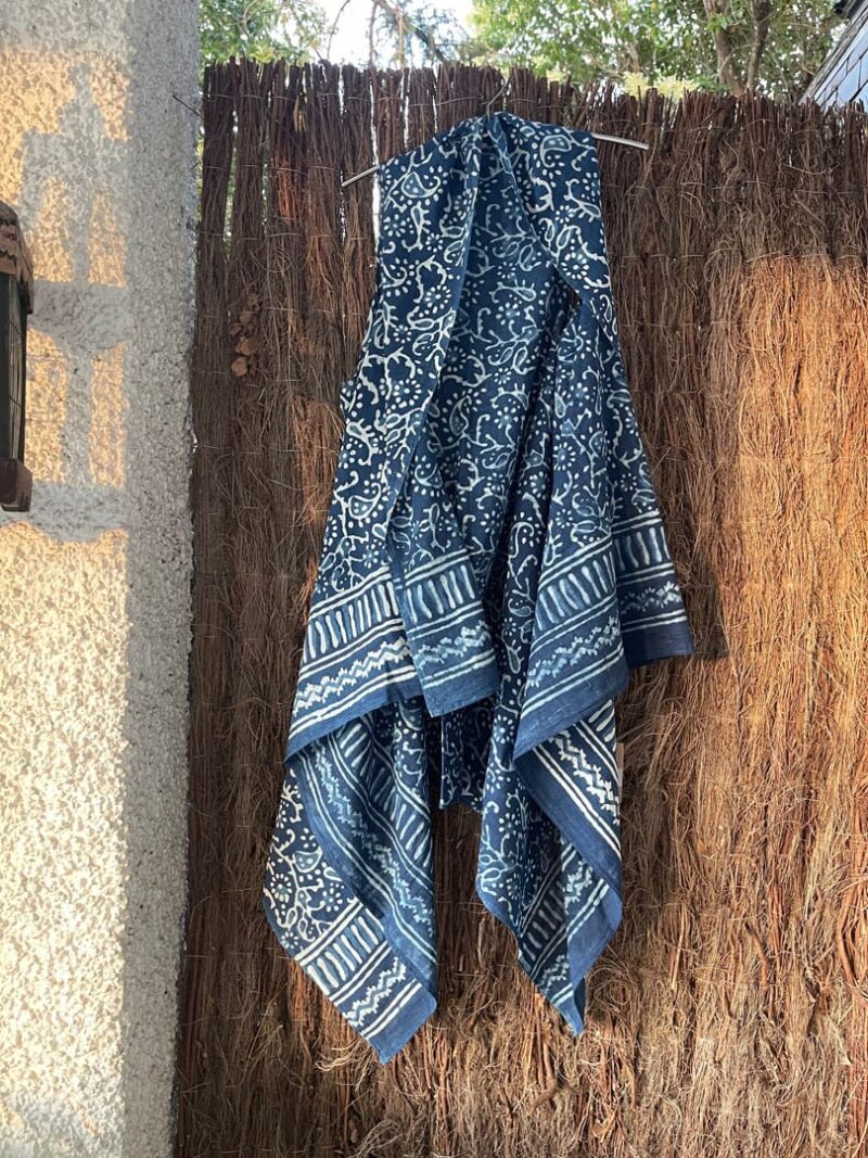 Kaftan Pareo Blue Sea Katia - Imagen 4