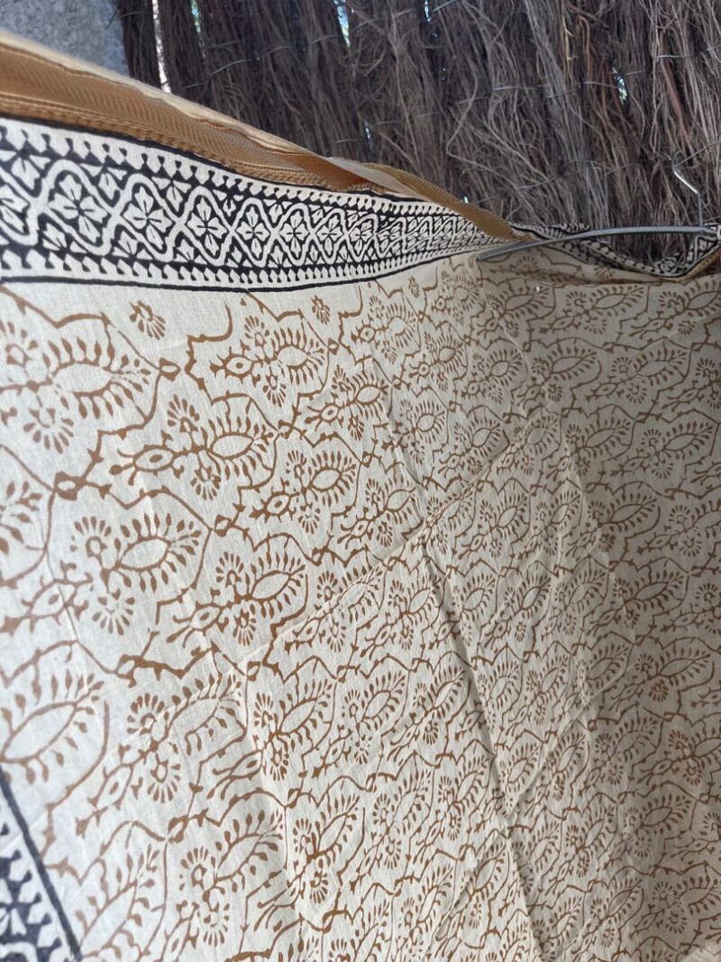 Kaftan Pareo Block Print Sonia - Imagen 9
