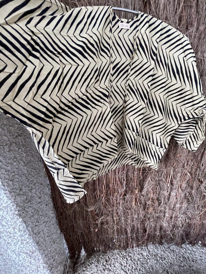 Kimono Algodón Zebra