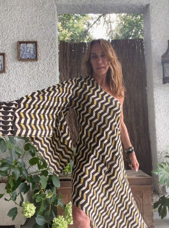 Vestido Asimetrico Yellow