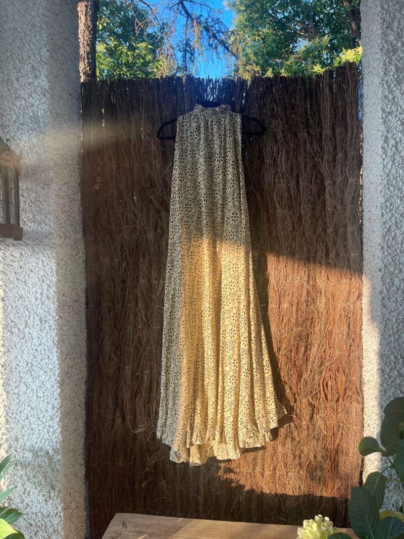 Vestido Etnico Dolores Flor - Imagen 4