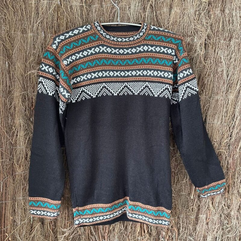 Jersey negro cenefas Josefa
