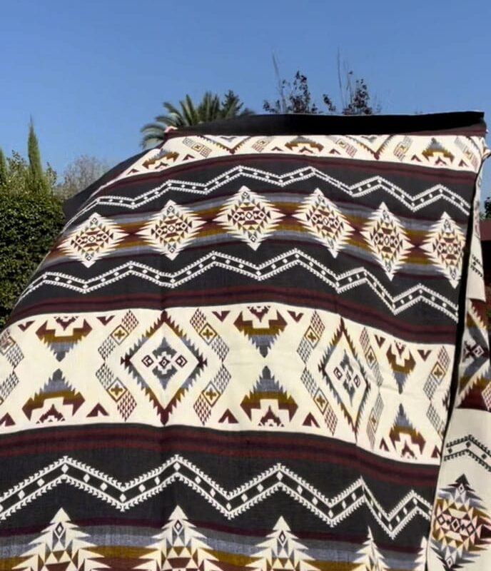 Manta Alpaca Reversible Narcisa