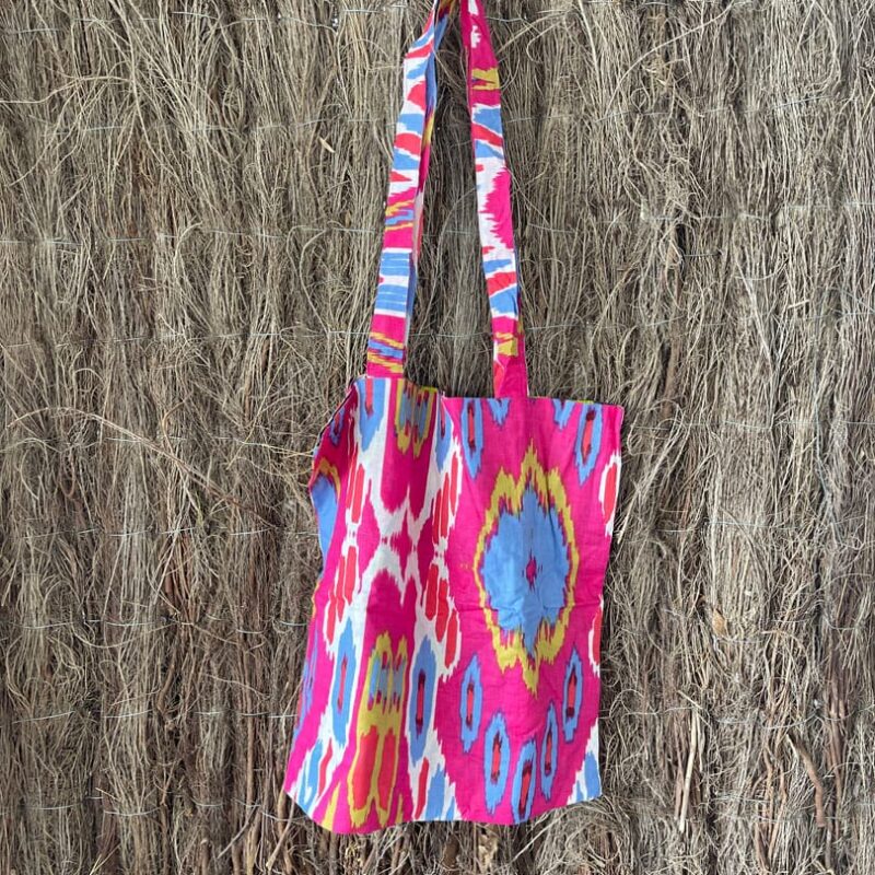 Bolsa Gliter algodón reversible