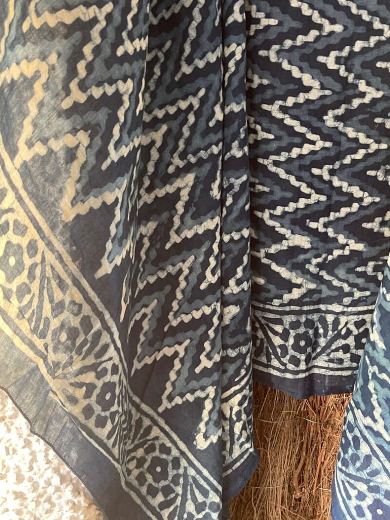 Kaftan Pareo Blue Sea Klotilde - Imagen 3