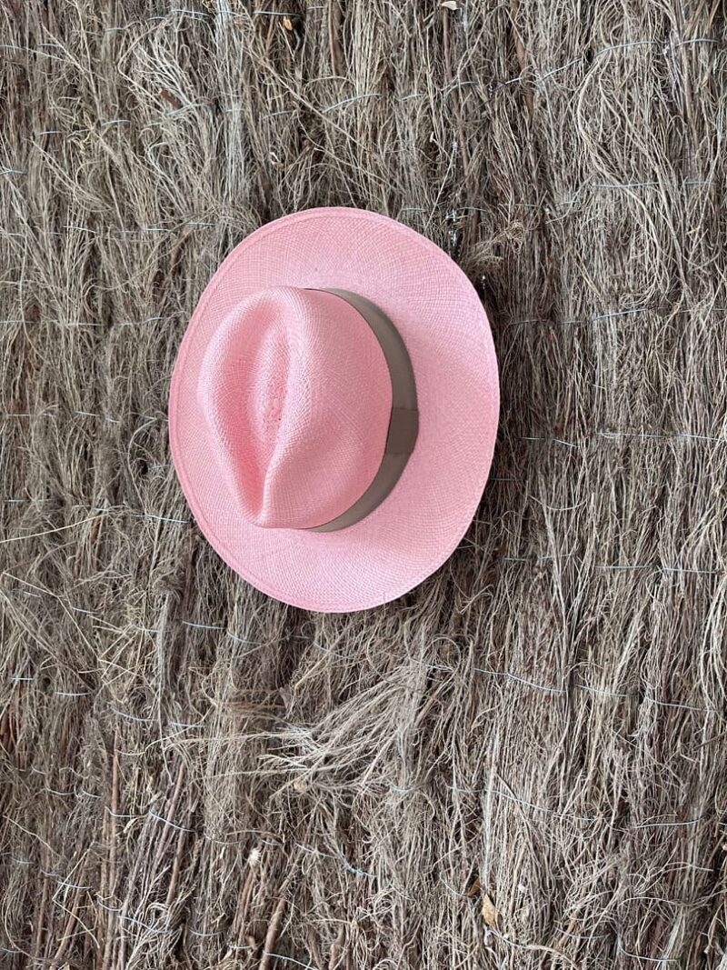 Sombrero Pink cinta marrón - Imagen 3