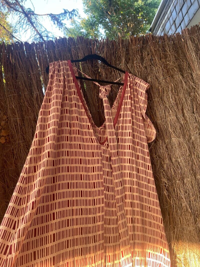 Vestido Tunica Romana Red - Imagen 7