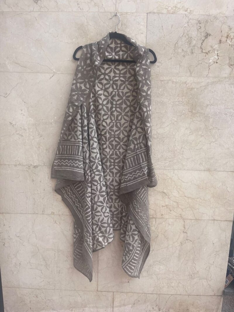 Kaftan Pareo Light Sand Bernie - Imagen 2