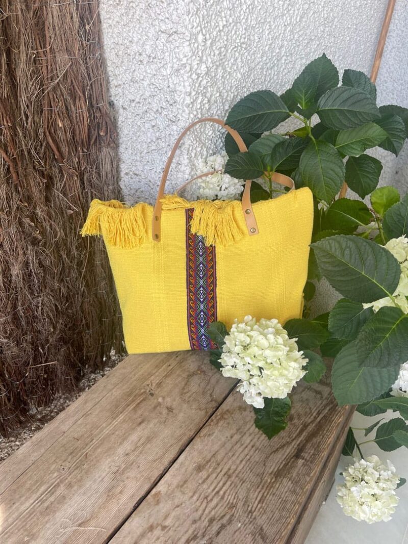 Bolso Lona Lula Amarillo - Imagen 2