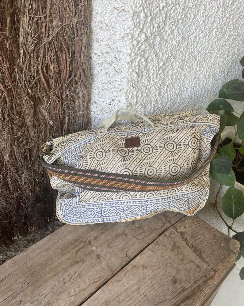 Bolsa de Tela Block Print Stephie